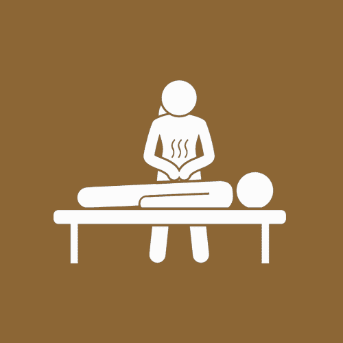 A person is sitting on the back of a table A person is sitting on the back of a table